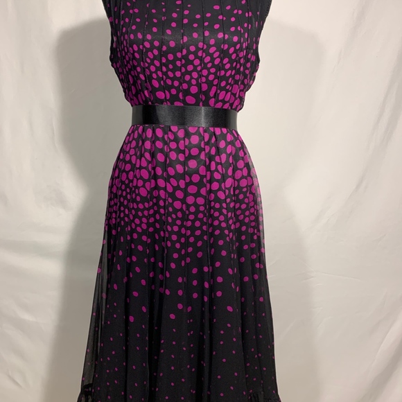 Teri Jon by Rickie Freeman Evening Dress with sash - Picture 2 of 3